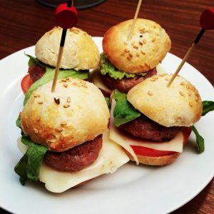 Minihamburguesas